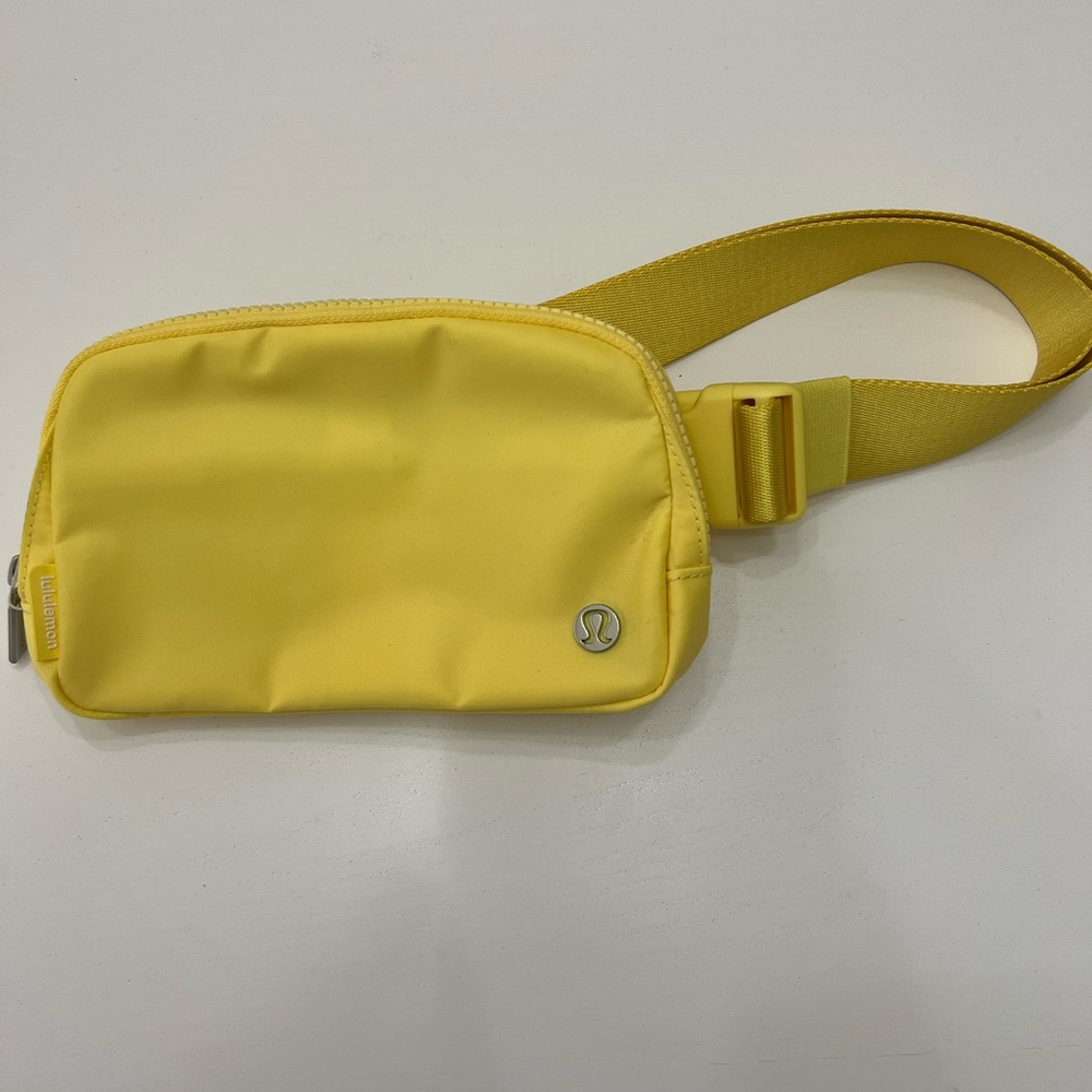 Lululemon Yellow Belt Bag